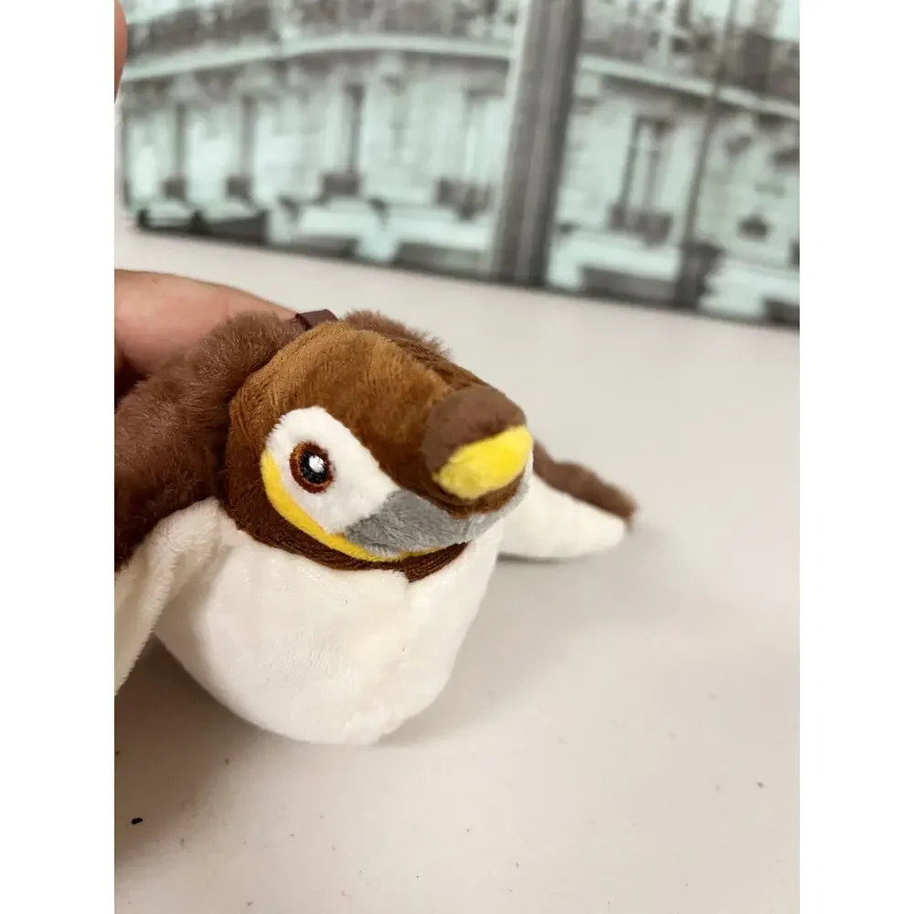 USB Interactive Flying Sparrow Plush Toy, Electronic Bird Toy for Cats